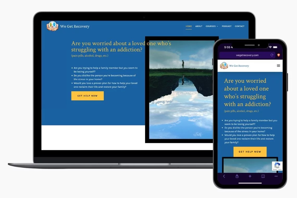 We Get Recovery Website